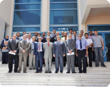 TIRAMISU presented in the workshop  "Robotic Technologies for Humanitarian Landmine Detection" in Egypt
